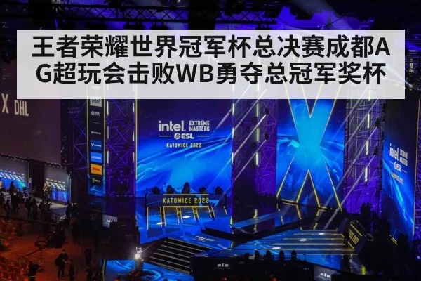 王者荣耀世界冠军杯总决赛成都AG超玩会击败WB勇夺总冠军奖杯
